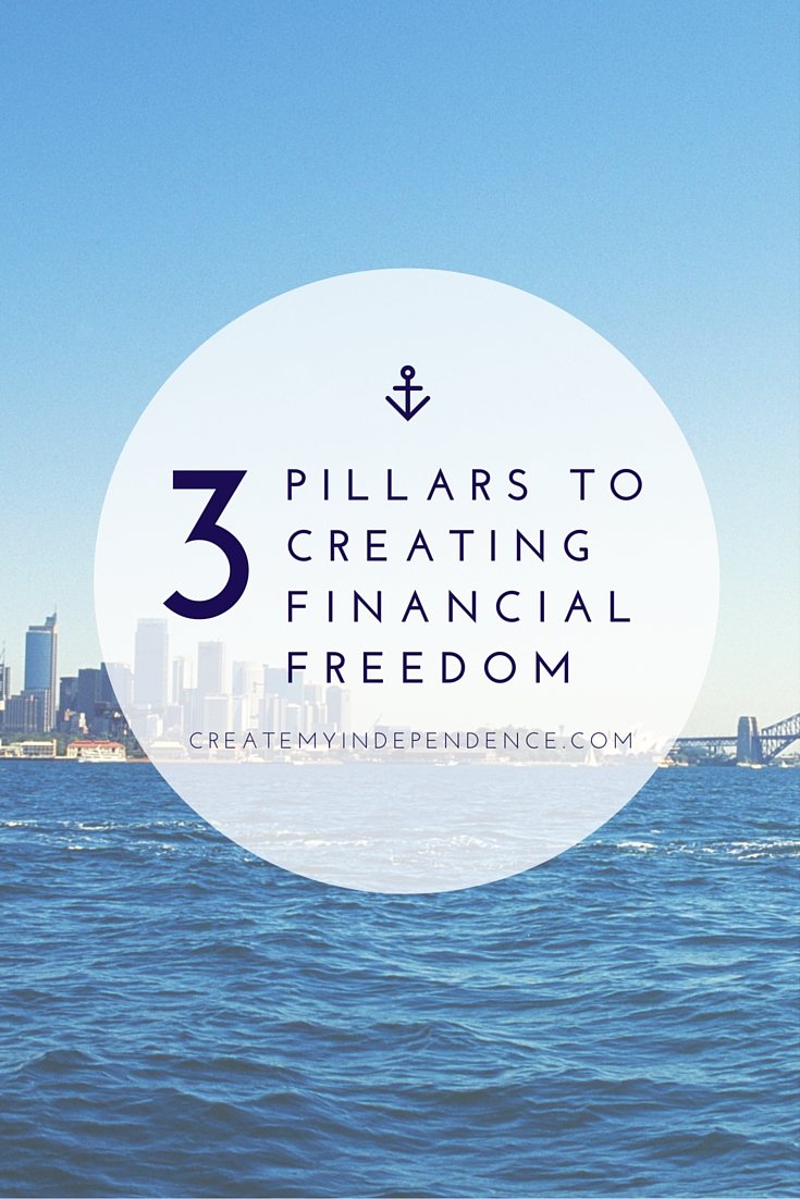 3 Pillars To Creating Financial Freedom