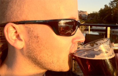 Me Having a Beer in SC